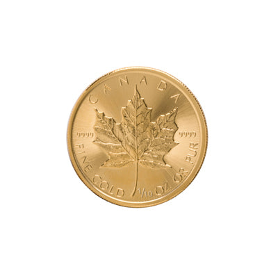 1.10 0z Canadian Gold Maple(3.11 grams)